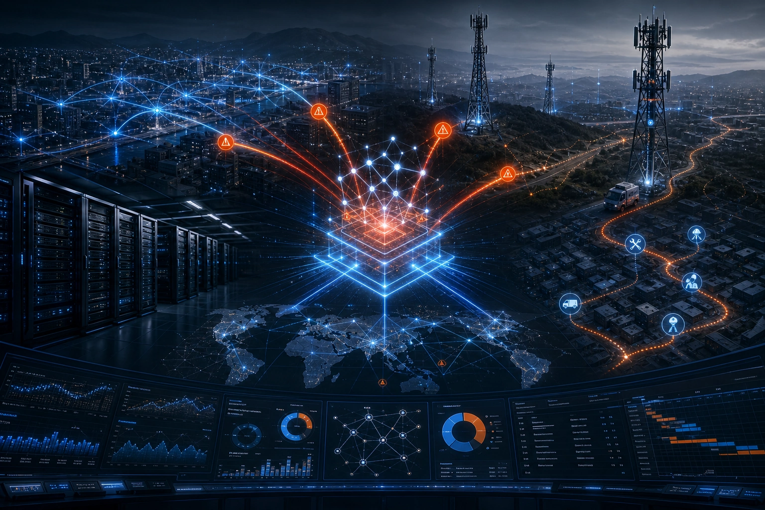 通信 · 网络运营解决方案场景